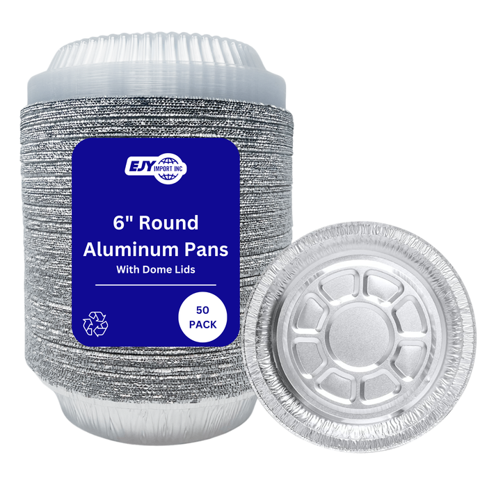 EJY IMPORT Round Aluminum Pans