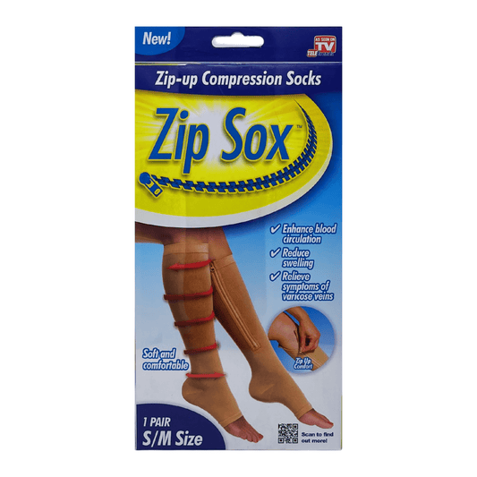 Zip Sox Zip-Up Compression Socks